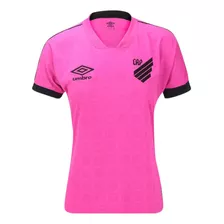 Camisa Feminina Umbro Athlético Paranaense Outubro Rosa 2023