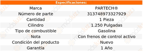 (1) Bomba De Frenos Silverado 1500 6 Cil 4.3l 09/13 Foto 5