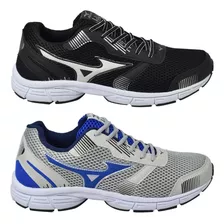 Combo 2 Pares Tenis Masculino Esportivo Academia Caminhada