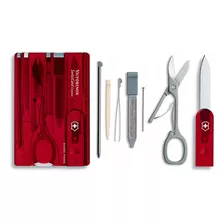 Tarjeta Victorinox Swiss Card Classic 10 Funciones Colores Color Rojo