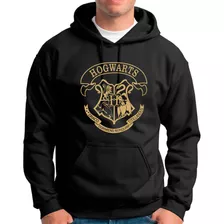 Blusa Moletom Canguru Harry Potter Hogwarts Magia