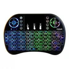 Mini Teclado Inalámbrico Smart Noga Retroiluminado Color Del Teclado Negro Idioma Español