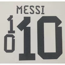 Estampado 10 Messi Argentina Qatar 2022 Titular-utilería 