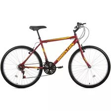 Bicicleta Aro 26 Foxer Hammer Com 21 Marchas Houston Cor Vermelho