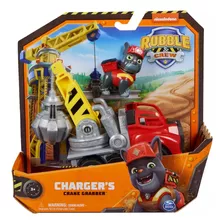 Charger Rubble & Crew Caminhão Guindaste Com Boneco De Ação