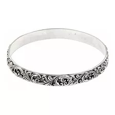 Brazalete - Brazalete Tipo Esclava De Plata Esterlina.925, 8