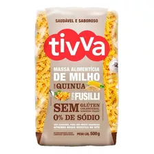 Macarrão Fusilli Com Quinoa Tivva 500g