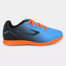 Tênis Futsal Topper Forza Ii Azul Infantil Indoor