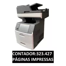 Multifuncional Lexmark Mx711de Mx711 Cont: 323.427 Usada 