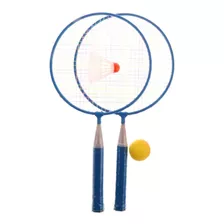 Crianças Mini Raquetes De Badminton Bolas Passarinho Azul
