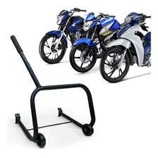 Cavalete Apoio Central Universal Pedaleira Fixa Para Moto