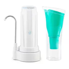 Purificador De Agua Sobre Mesada Dvigi Blanco + Jarra Sense 