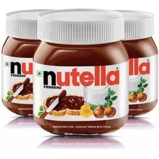 Kit 3 Pote Nutella Chocolate Creme De Avelã Com Cacau 650 G