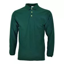 Playera Polo Manga Larga Sartex Suavizada Premium