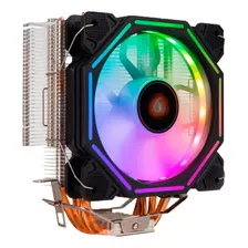 Enfriador De Cpu Satélite De 1800 Rpm Para Intel Y Amd, 1 Ventilador Led Argb