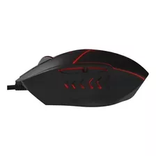 Mouse Gamer Xtech Xtm-810 7200 Dpi Usb 6 Botones Pcreg Color Negro