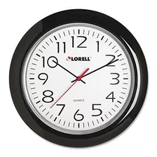 Lorell Reloj De Pared Con Numeros Arabigos 13 14 Pulgadas M