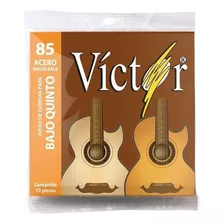 Victor 2500447 Set Cuerdas Bajo Quinto Acero Inoxidable