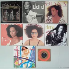 Diana Ross 07 Lps Sendo Um Raro E 01 Compacto Vinil Raro
