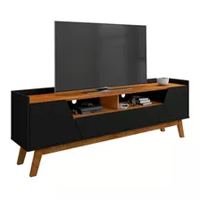 Rack Tv 70 Florencia Negro Natural