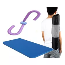 Kit Tapete Yoga + Borboleta Pilates Coxas Braços Costas