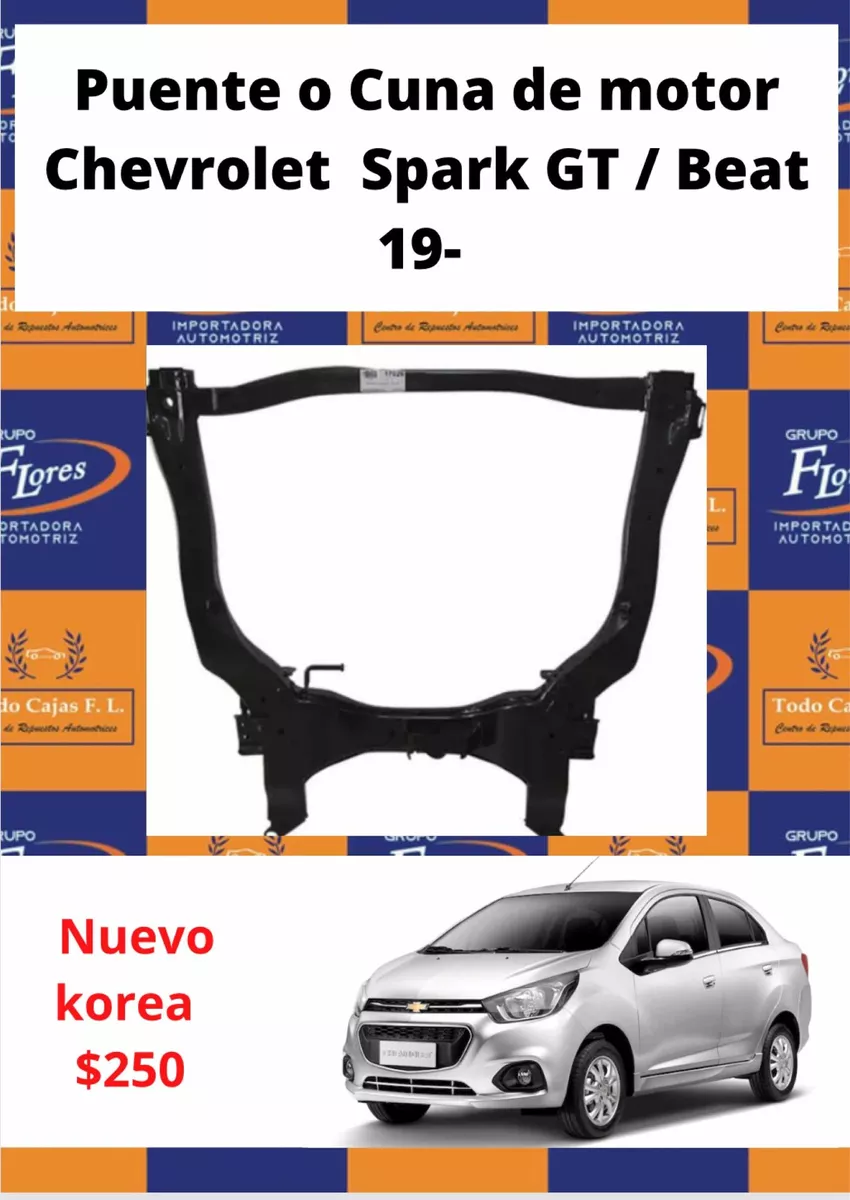 Puente O Cuna De Motor Chevrolet Spark Gt Beat 2019-