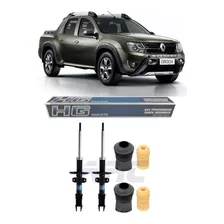 Par Amortecedor Dianteiro Duster Oroch Aut 2019 Nakata + Kit