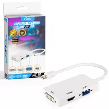 Cabo Adaptador Mac Thunderbolt/mini Displayport 3x1 Hdmi Vga