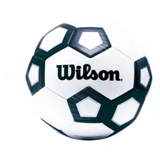 Balón De Fútbol Pentagon Pro 5 Wilson, Color Negro