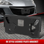 [3pcs] For 19-22 Mazda 3 Atenza Matte Black Front Bumper S