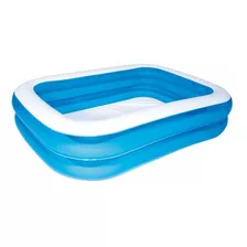 Pileta Inflable Rectangular Bestway 201 X 150 X 51 450l Azul