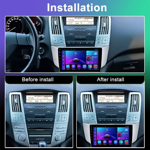 Carplay Estereo Lexus Rx300 Rx330 Rx350 Rx400h Android Foto 2