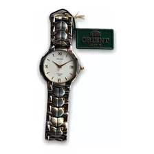 Reloj Orient Ht7b011 Malla Acero Combinada Calendario