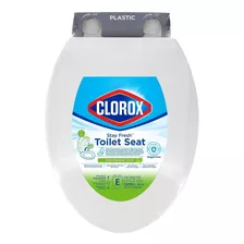 Clorox Asiento De Inodoro De Plástico Perfumado Alargado C.