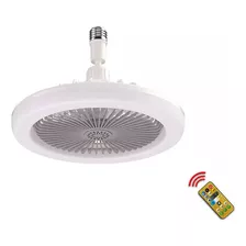 Ventilador De Teto E27 30w Light Com Controle Remoto