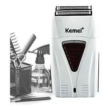 Barbeador Kemei Km-3382 Branco 2 Lâminas 100v/240v