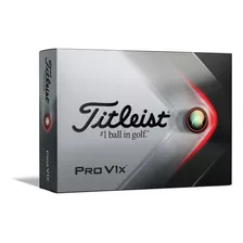 Pelota De Golf Titleist Prov1x #88, Caja Con 12 Bolas Blancas