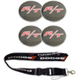 New 1pcs Dodge Keychain Lanyard Badge Holder + 4pcs Set... Dodge W350