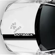 Stickers Subaru Outback Capot