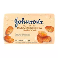 Sabonete Barra Johnsons Nutri Spa Reparadora Amêndoas 80g