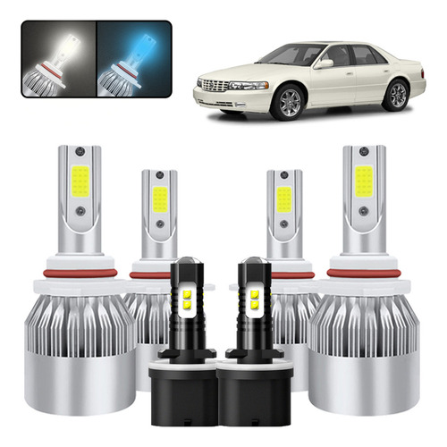 Kit De Focos Led H9 H11 Para Cadillac Cts 2008-2014 Y Cadillac 