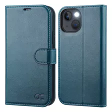 Funda Ocase Para iPhone 14 Plus Wallet Teal