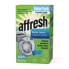 Affresh Washer Machine Cleaner 6tablets 84 Oz