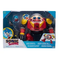 Sonic The Hedgehog Set De Batalla Robot Gigante De Dr Eggman