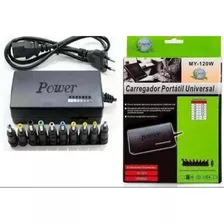 Cargador Universal Laptop Multimarca Regulable