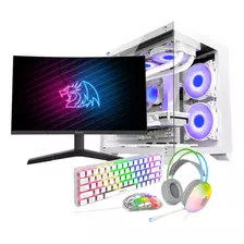 Cpu I5 12ªger 16gb 500gb Rtx 3050 + Monitor Gamer 23,6 Wifi