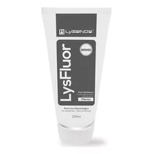 Fluor Gel Neutro 200ml Menta Lysfluor Topico Odontologico