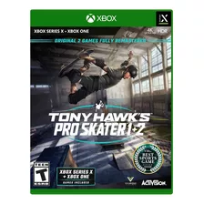 Tony Hawk Pro Skater 1+2 Xbox One E Xbox Series X Midia Fisi