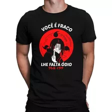 Camiseta Camisa Naruto Shippuden Itachi Uchiha Sasuke Promo