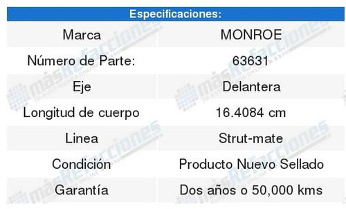 Ford Expedition 03-06 2 Cubrepolvo Monroe Strut-mate Foto 2